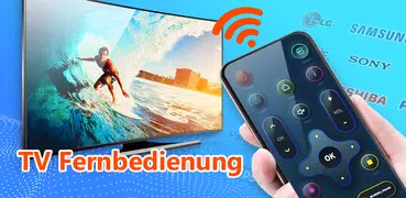 Universelle TV-Fernbedienung