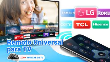 Controle remoto para TV Cartaz