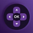 TV remote control for Roku icône