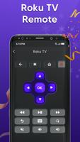 TV remote control for Roku Affiche