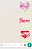 Valentines Stickers for WhatsApp - WAStickerApps capture d'écran 1