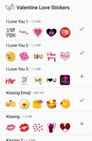 Valentines Stickers for WhatsApp - WAStickerApps capture d'écran 2