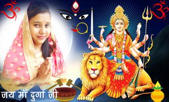 Durga Maa Photo Frames & DP Maker Poster