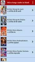 Shiva Songs Audio in Hindi Affiche