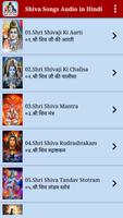 Shiva Songs Audio in Hindi poster