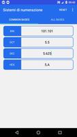 1 Schermata Sistemi di numerazione