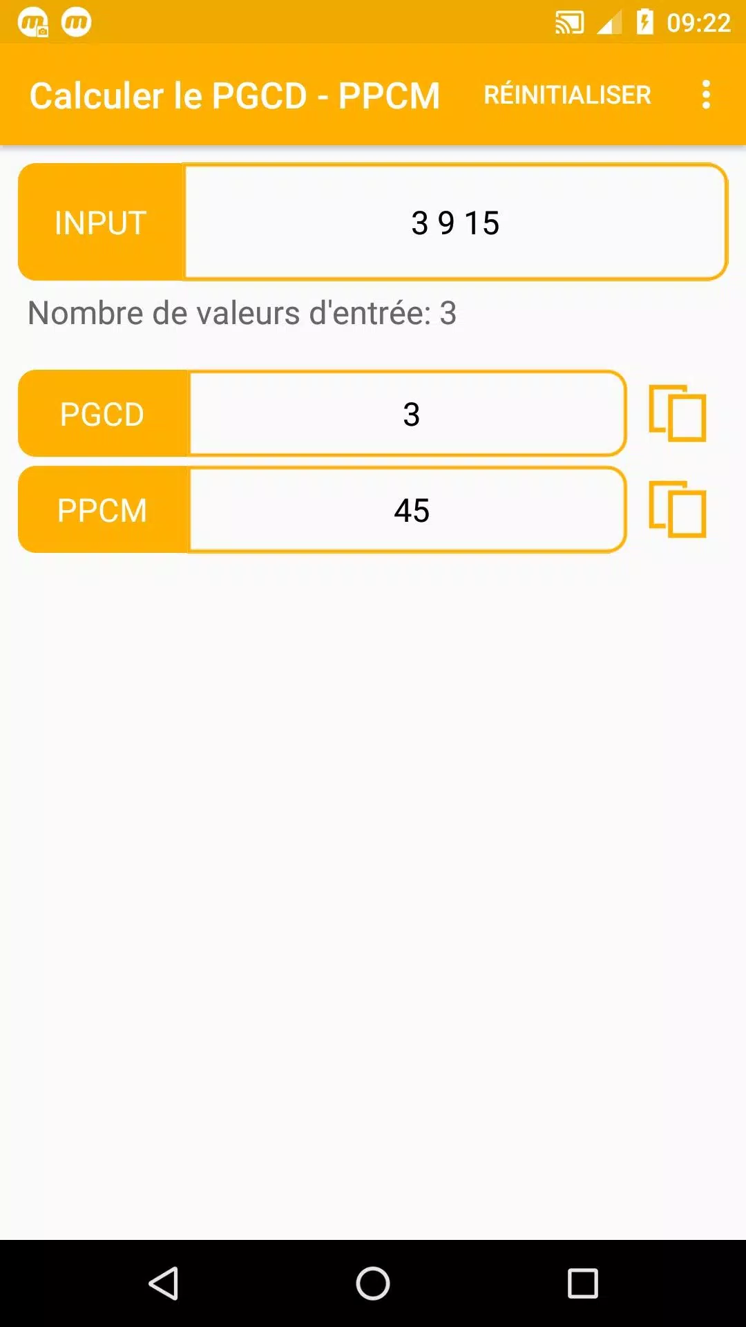 Calculer le PGCD - PPCM APK pour Android Télécharger