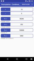 Permutation - Combinaison capture d'écran 1