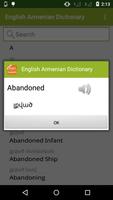 English to Armenian Dictionary স্ক্রিনশট 1