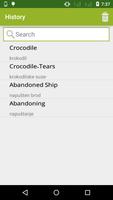 English to Croatian Dictionary скриншот 2