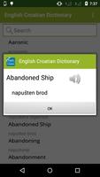 English to Croatian Dictionary screenshot 3