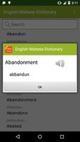 English to Maltese Dictionary captura de pantalla 1