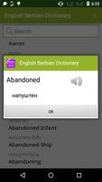 English to Serbian Dictionary تصوير الشاشة 3