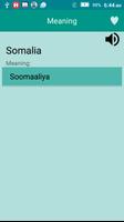 English to Somali Dictionary capture d'écran 2