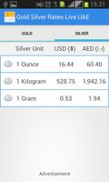 UAE GOLD SILVER RATES تصوير الشاشة 2