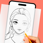 AR Draw Sketch: Sketch & Paint simgesi