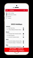 Dubai Calendar screenshot 2
