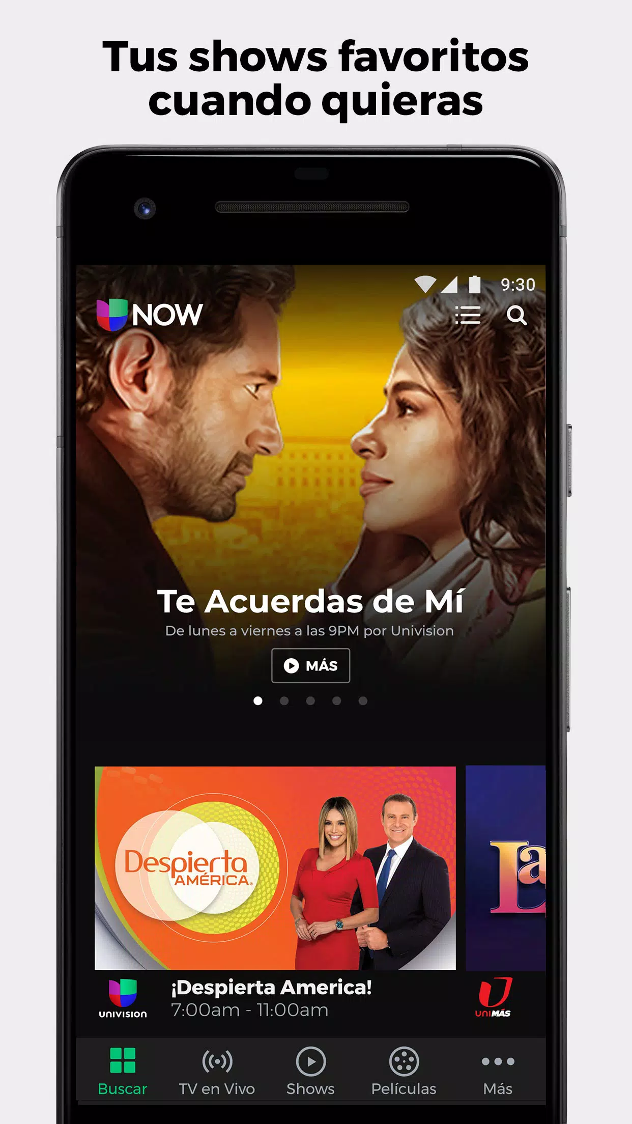 Descarga de APK de Univision Now para Android