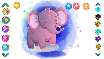 Glitter Coloring and Drawing Book الملصق