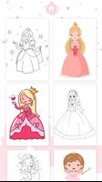 Princes coloring book تصوير الشاشة 1