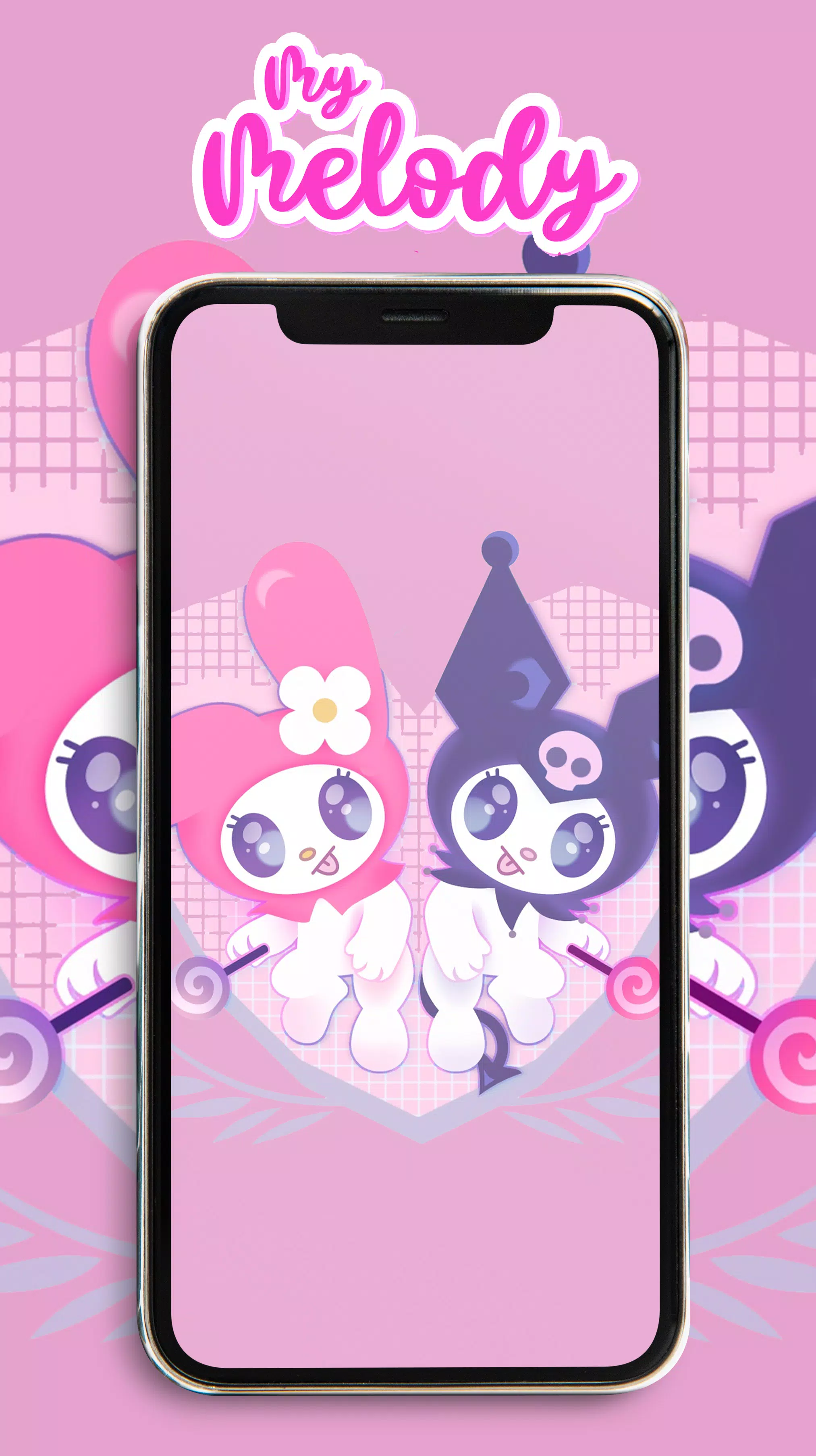 My Melody And Kuromi Wallpaper
