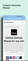 Network Unlock Verizon Phone ảnh chụp màn hình 3