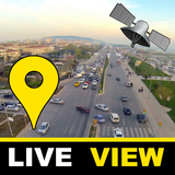 Gps live satellite view : Street & Maps icône