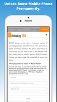 Unlock BOOST Mobile Phone screenshot 2