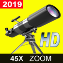 Telescope 45x Zoom HD Magnifier APK