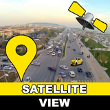 Gps live satellite view : Street And Maps icône