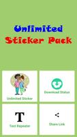 WAStickerApps Unlimited Stickers Pack for WhatsApp 포스터