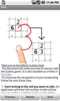 HandWrite Sudoku capture d'écran 1