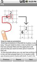 HandWrite Sudoku captura de pantalla 2