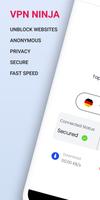 VPN Ninja - Safe Fast Proxy الملصق