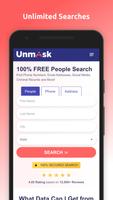 UnMask.com People Search Affiche