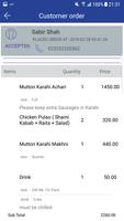 Order Receiving App captura de pantalla 1
