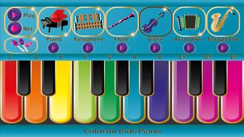 3 Schermata Colorful Kids Piano