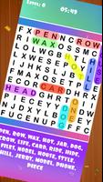 WORDS SEARCH:CROSSWORD PUZZLE Affiche