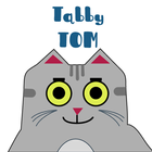 Tabby Tom Stickers ícone