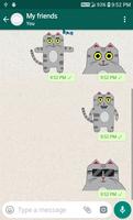 Tabby Tom Stickers 포스터