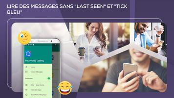 Mobile Messenger: chat caché, message, appel vidéo capture d'écran 1