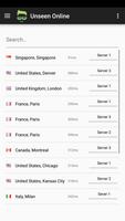 VPN - Unseen Online captura de pantalla 2