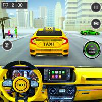 Taxi simulator: Taxi Games 3d poster