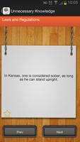 Unnecessary knowledge الملصق
