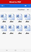 Doc to PDF Convertor capture d'écran 3