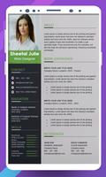 Resume Builder CV Maker & PDF capture d'écran 1