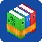 ZIP, RAR: Compresseur fichiers icône