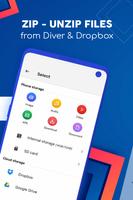 Zip tool: Compress, Unzip files (Extract files) captura de pantalla 2