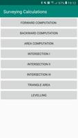 Surveying Calculations โปสเตอร์