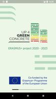UP 4 GREEN CONCRETE Poster